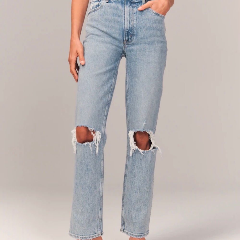 90s ULTRA HIGH RISE JEANS - Picture 3 of 9